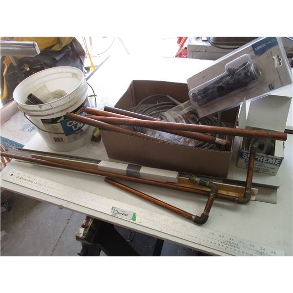 Copper Pipes, Copper Fittings, Plumbing Supplies, etc.