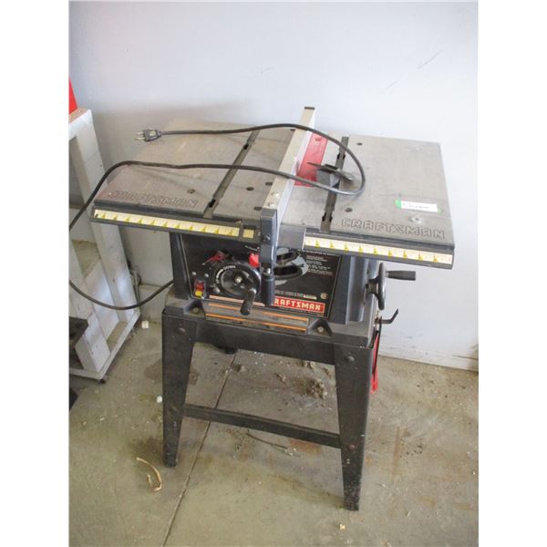 Craftsman Table Saw On Stand