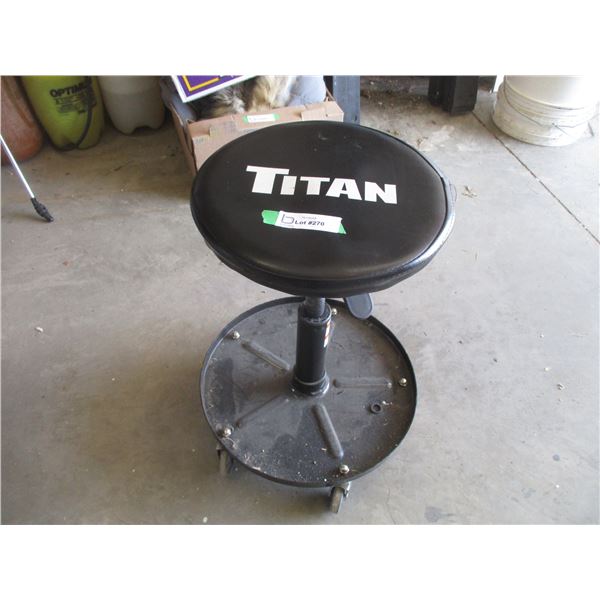Titan Mechanics Stool on Casters