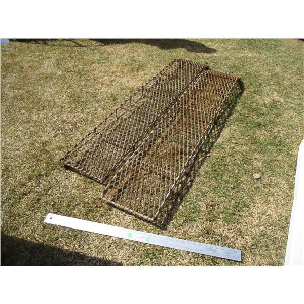 (2) Metal Ramps