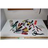 Image 1 : Various Hand Tools - Screw Drivers, Pliers, Side Cutters, Magnifying Glasses, Allen Keys, Level etc.
