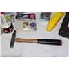 Image 3 : Various Items - Handyman Tack Hammer, 0Light bulb, Vintage Ice Bucket, Wood Glue, 3-in-1 Oil, Finish