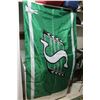 Image 3 : (2) Saskatchewan Rough Riders/Pilsner Flags