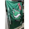 Image 4 : (2) Saskatchewan Rough Riders/Pilsner Flags