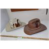 Image 1 : (2)Vintage Straw Cowboy Hats - Unknown Size