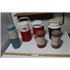 Image 1 : (3) Water Coolers - Gott, Rubbermaid, Coleman & (3) Thermos's