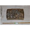 Image 1 : (16) Smaller \Glass Sealer Jars w/a Few Glass Lids & Rings