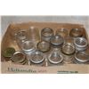 Image 5 : (16) Smaller \Glass Sealer Jars w/a Few Glass Lids & Rings