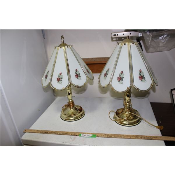(2) Vintage Table Lamps - As is Condition