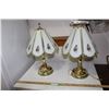 Image 1 : (2) Vintage Table Lamps - As is Condition