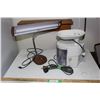 Image 1 : Braun Juicer, Articulating Desk Lamp & Vintage 6' Extension Cord