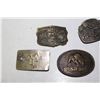 Image 2 : (6) Vintage Belt Buckles