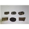 Image 4 : (6) Vintage Belt Buckles