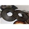 Image 10 : Various Baking & Cooking Ware - Broiler Pan, (3) Muffin Pans, Frying Pan, Platter, (2) Glass Lids, P