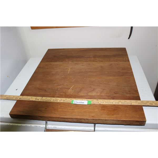 24 x27  Wooden Cutting Board/Table Top