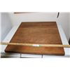 Image 1 : 24"x27" Wooden Cutting Board/Table Top