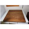 Image 2 : 24"x27" Wooden Cutting Board/Table Top
