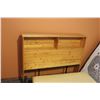 Image 2 : Wooden Headboard, Bed Frame & Hand Made Foamed Plywood Mattress Rest ( Mattress Optional)