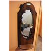 Image 1 : Vintage Mirror w/Shelf (18"x48"x8")