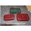 Image 1 : (4 pcs) Vintage Luggage - (3) Holiday & (1) Pierre Cardin