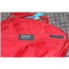 Image 5 : Small Protocol Luggage Piece, Royal President Expandomatic Nylon Luggage & Promark "Labatt Brier Red