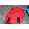 Image 6 : Small Protocol Luggage Piece, Royal President Expandomatic Nylon Luggage & Promark "Labatt Brier Red