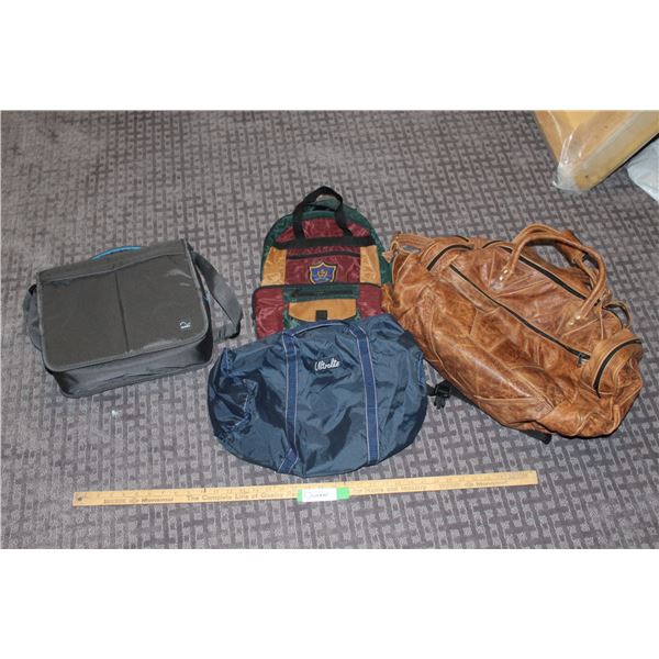 Full Grain Genuine Leather Duffel Bag, Joardache C lassic Back Pack, Ultralite Duffle Bag & ResMed F