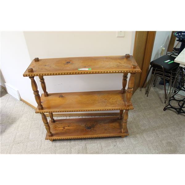 Vintage Wooden Bookshelf