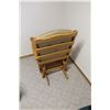 Image 4 : Vintage Glider Rocking Chair & Ottoman