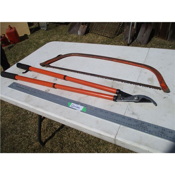 Long Handled Pruner, Buck Saw