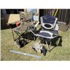 Image 1 : (2) Folding Lawn Chairs With Bags