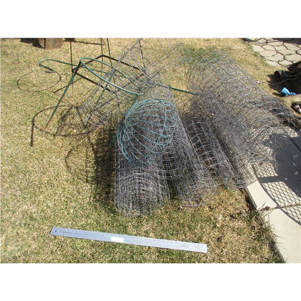 Paige Wire, Tomato Cages, Round Metal Stands, etc.