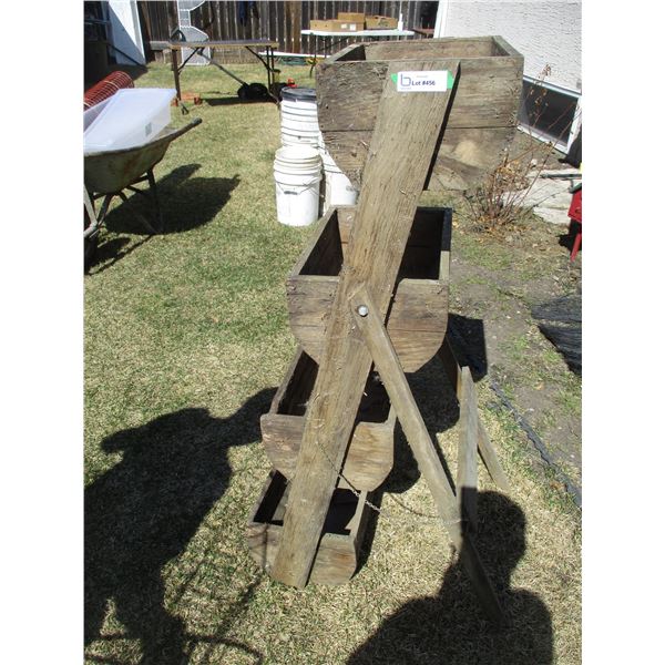 4 Tier Wooden Plant Stand - 49" Tall