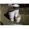 Image 1 : (10) Plastic Pails With Metal Handles