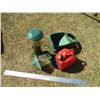 Image 1 : (2) Bird Feeders, Gas Can, Scott's Hand Fertilizer Spreader