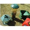 Image 3 : (2) Bird Feeders, Gas Can, Scott's Hand Fertilizer Spreader