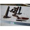Image 1 : Clevises, Hammer, Grub Hoe, Knife With Sheath, etc.