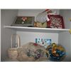 Image 1 : Ball Ornaments, Garlands, Baskets, Christmas Ornaments, Christmas Tree Top, etc.