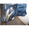 Image 4 : Blue Golf Bag, Golf Clubs, Golf Cart