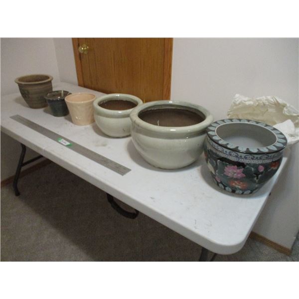 Crockery Planters, Flower Pots