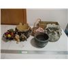 Image 1 : Flower Pots, Basket, Ornaments, etc.