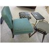 Image 5 : Upholstered Chair, Foot Stool, Stacking Stools, Bedside Table