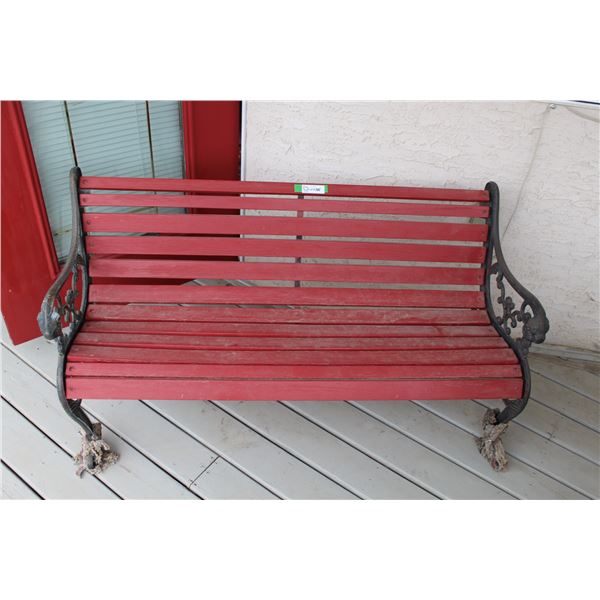 Lawn Furniture Bench - 4' Wide