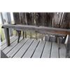 Image 5 : Planter/Bench Made from Reclaimed Lumber - 4' Wide; Two Piece Wooden Lawn Chair