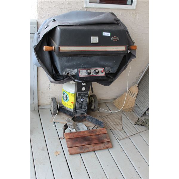 West Bend Propane Barbecue With Tank & Cover, Welding Gloves