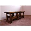 Image 2 : (2) Wooden End Tables - 24" x 18" x 17"
