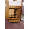 Image 1 : Wooden Chest of Drawers - 40" x 18" x 58"