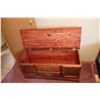 Image 2 : Wooden Storage Chest - 44" x 17" x 18"