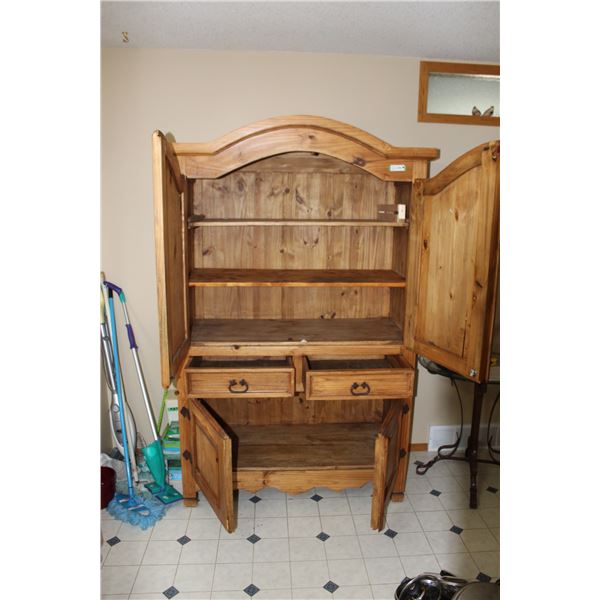 Wooden Hutch - 48" x 24" x 79"