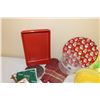 Image 3 : Tupperware, Dish Draining Rack, Oven Mitts, Hot Pads, Santa Tray, Egg Holders, etc.